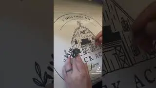 Come make my farm logo with me! #shortsfeed #logo #farmher #homesteading