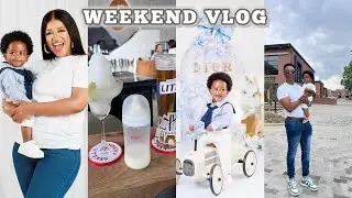 VLOG: Breakfast, Driving to Joburg, Hello's 1st Birthday Photoshoot, Lunch, Shopping With My Sister
