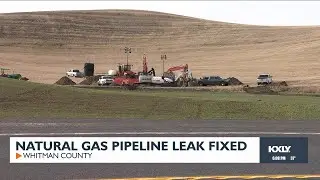 Work on damaged pipeline complete, unknown when gas service will be restored to Palouse region