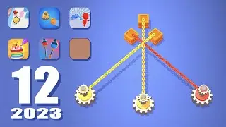 Break Point 3D, Pull Chains, Looper Hooks, Cake Clicker, Rope Liquid | New Games Daily