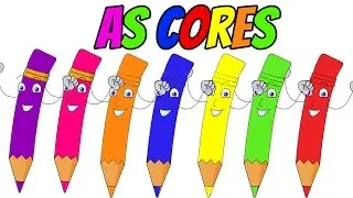 As cores em português  - Teaching colors in Portuguese