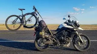 DIY No-Weld Motorcycle Bike Rack for $160 - The Dualcycle