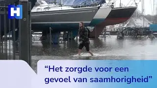 Hoogwater in Hoorn: politie moet bewoners wekken