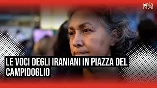 Il grido da piazza del Campidoglio, 'libertà per l'Iran'