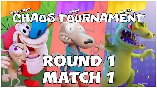 Ren & Stimpy vs Rocko vs Reptar - Nickelodeon ASB Chaos Tournament (Round 1: Match 1)
