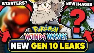 POKEMON NEWS! NEW Gen 10 Starter IMAGES? NEW Gen 10 LEAK Updates & Nintendo Rumors!