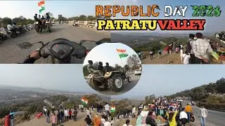 Patratu Valley Republic Day Ride 😘 @ndgmotoadventur