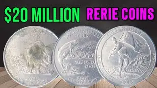 Top Rare Washington Quarters Worth BIG Money! Kansas 2005-D, Montana 2007-D & Fort Moultrie 2016-P