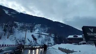 Walking with the best snowy view you can imagine.❄️🤍 #vlog #nature #view #winter #travel #trabzon 