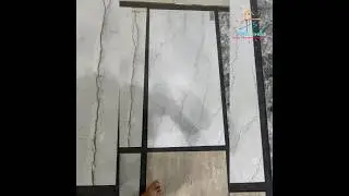 Silver Carving Luxurious Flooring Tiles