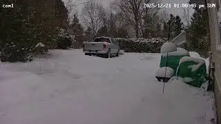 20251221 VDiary Snow Clean Up