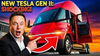 Tesla Semi Gen 2 Breakthrough: New Design, 1.7 kWh per Mile Efficiency, and Ultra Fast Charging