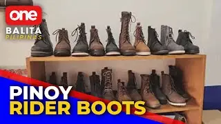 Quality rider boots na gawang pinoy, mabenta sa Marikina