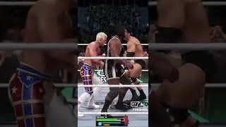 Дуэйн &laquo;Скала&raquo; Джонсон против Коди Роудса против Марка Генри 💥 WWE 2K25 Тройной хаос! ⚔️ | От неуд...