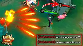 I FINALLY FOUND NEW GUSION BEST BUILD FOR SOLO RANK 2025!!(Must try!!)- Mobile Legends