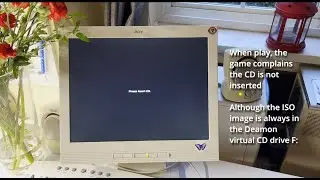 Old trick: The CD inserted, why the game still ask for it and refuse to start?