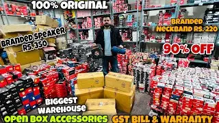 Open Box Accessories |Branded Neckband Rs. 220 | 90% OFF | 100% Original | GST Bill |Capital Darshan