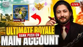 VERTICAL | 4v4 HARD LOBBIES | ULTIMATE ROYALE RANK PUSH | TMG MARKHOR | PUBG Live Stream #shortslive