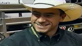 Adriano Moraes Interview & Ride - 04 PBR OKC (88.5 pts)