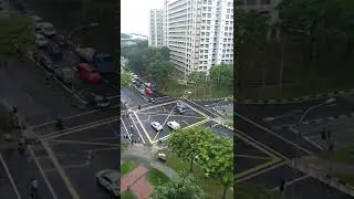 SUSANA PAGI HARI SINGAPORE HABIS HUJAN/HOUGANG AVE 1