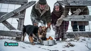 German Shepherd Puppy Cry in the Snow: The Rescue That Shocked the Neighborhood