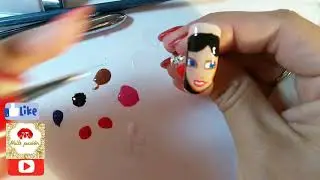 Cómo dibujo a Blancanieves (3d) con esmaltes permanentes