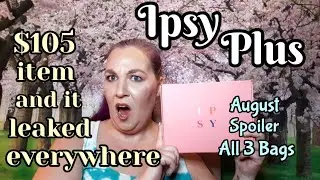 Ipsy Glam Bag Plus July 2020 unboxing | Spoiler August Bags All 3