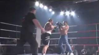 EBF BOXING Hamer fights 2 men on the English boxing Federations xmas show