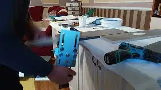 2 часть . Сборка кухонного гарнитура с помощью мебельного кондуктора