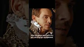 After the queen gave birth to a girl, the king felt disappointed.#thetudors #history #series