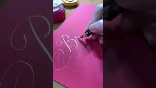 Relax With Calligraphy | Write With Me | Calligraphy Copperplate Script#Calligraphy #Copperplate