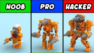 Skibidi Toilet LEGO: Building Titan Drillman |  NOOB PRO HACKER | multiverse episode 11