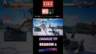 Lili Combo Guide Tekekn8 I Lili High Damage combo#Tekken8#Lili#Combo#wallcarry