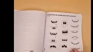 Monster Coloring Book for Kids 4-8 | 5-in-1 Activity Book with Writing Prompts & Story Starters