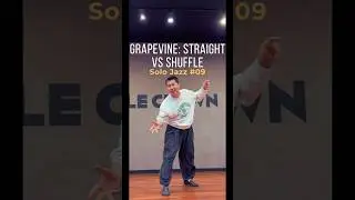 Straight vs. Shuffle! The Grapevine Challenge #shorts
