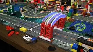 Micro slot car racing