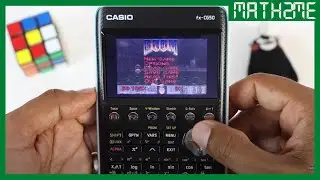 Impresionante, instale Doom en una graficadora Casio Fx-CG50