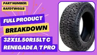 32x11.50r15 Radar A/T Pro 6 ply - Tire Breakdown Part #RAFDTW0115 and where to get your next set!