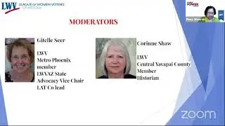 LWVAZ Legislative Week: Brown Bag Session 2 - Feb 9: Demystifying the Arizona Legislative Process