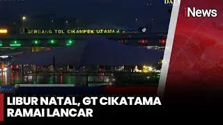 Libur Natal, GT Cikatama Ramai Lancar | iNews Malam (25/12)