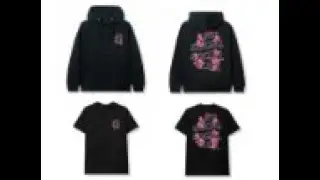 Anti Social Social Club Member Only Exclusive Drop Sugar High Black Tee & Hoodie!