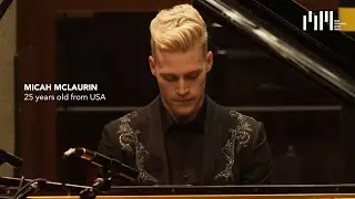 Semifinalist Micah McLaurin at Auditorium Gaber - Liszt, Chopin