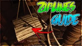 Tag Der Toten - Zip Line Handle Guide (All Crank Locations) | Black Ops 4 Zombies