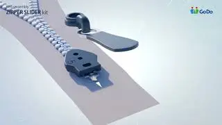 [Made in Korea] Self-assembly Zipper Slider kit, zipper All kinds of Manufacture long chain zipper