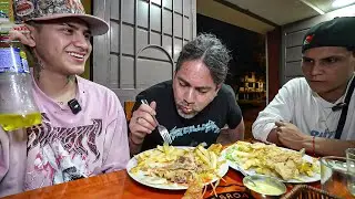 CRISTORATA CENANDO CON EL PELUCAS Y JOTAJODA