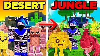 НАКОНЕЦ-ТО ЗАВЕРШИЛ НОВЫЙ БИОМ ДЖУНГЛЕЙ В PLANTS VS BRAINROTS!