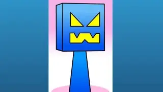 HOW TO DRAW GEOMETRY DASH PHASE 4 FROM INCREDIBOX SPRUNKI OC