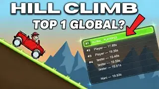 Я играл в веб-версию Hill Climb Racing, чтобы стать лучшим