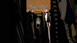 I DIDN&rsquo;T MEAN TO!!! 😬 #livestream #horror #scary
