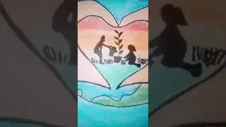 SAVE ENVIRONMENT | POSTER DRAWING | #viral #shorts #ytcreators #saveenvironmentdrawing  #YTShorts
